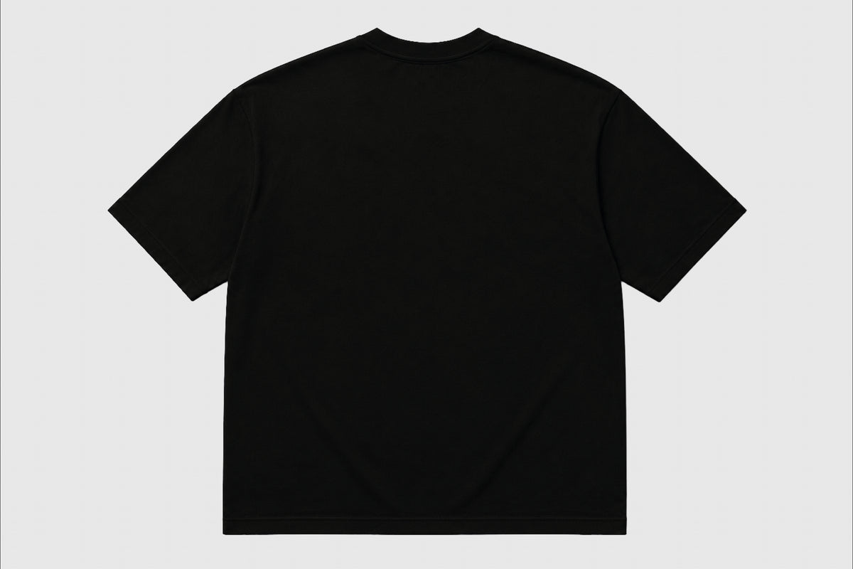 BLACK BASIC TEE