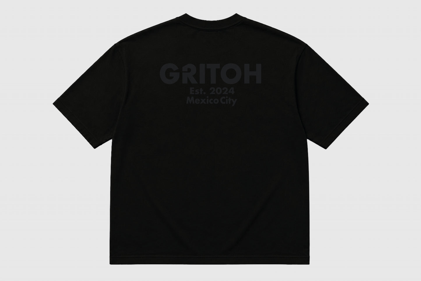 BLACK ON BLACK TEE